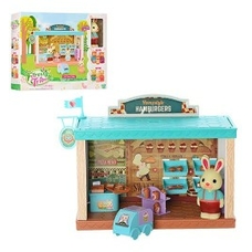 Будинок 60231-2 (30шт) фигурка 9см, мебель, 2вида, в кор-ке, 28-23-5см