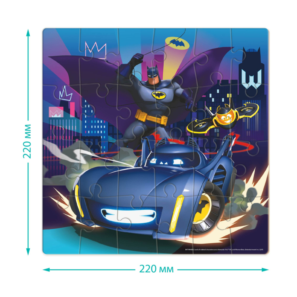 Фото, Видеообзоры пазл dodo batwheels бетмобіль бам