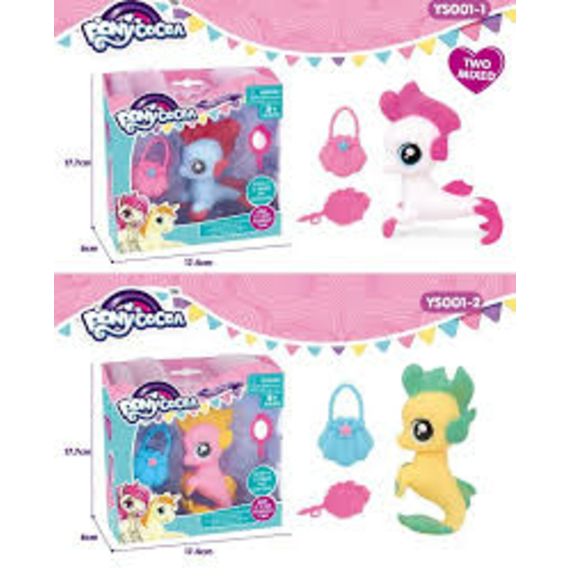 Поні русалка YS 001-1/2 з аксес 2в 2кол кор