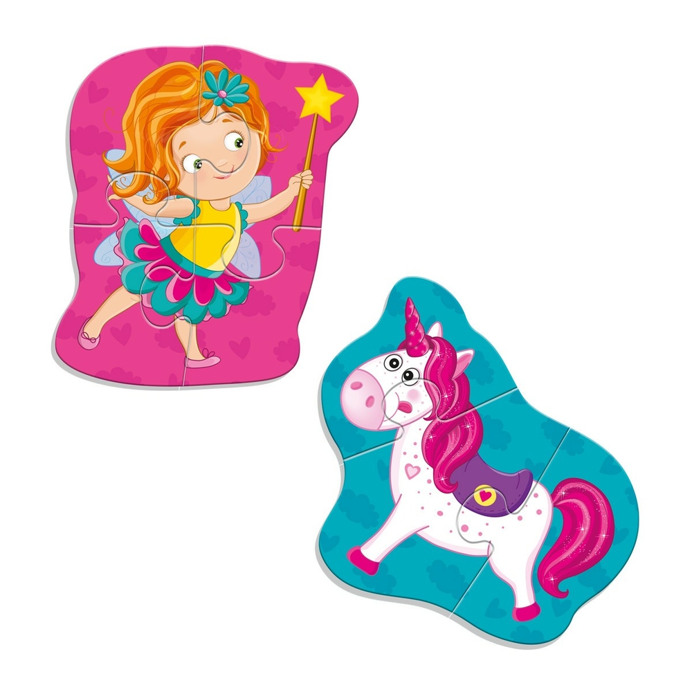 Фото, Відеоогляди магнітні бебі пазли «фея та єдиноріг» vt3208-30