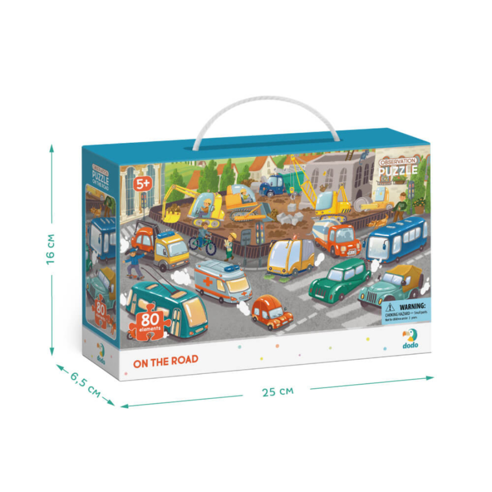 Фото, Видеообзоры пазл обсерваційний dodo обережно на дорозі