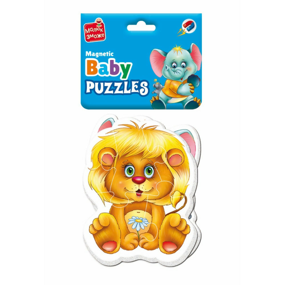 Фото, Відеоогляди магнітні бебі пазли «зоопарк» vt3208-28