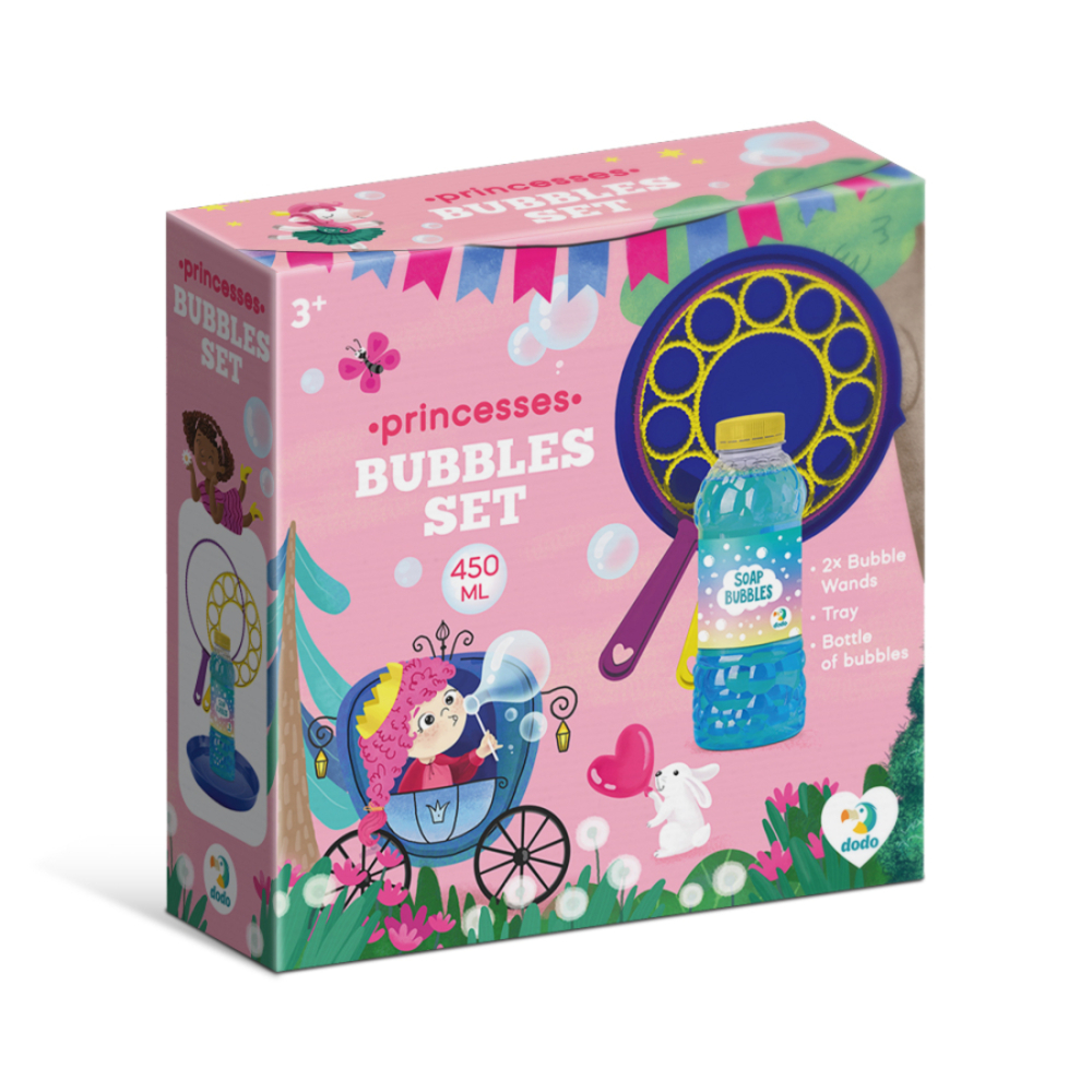 Фото, Видеообзоры набір мильних бульбашок dodo принцеси 450 мл