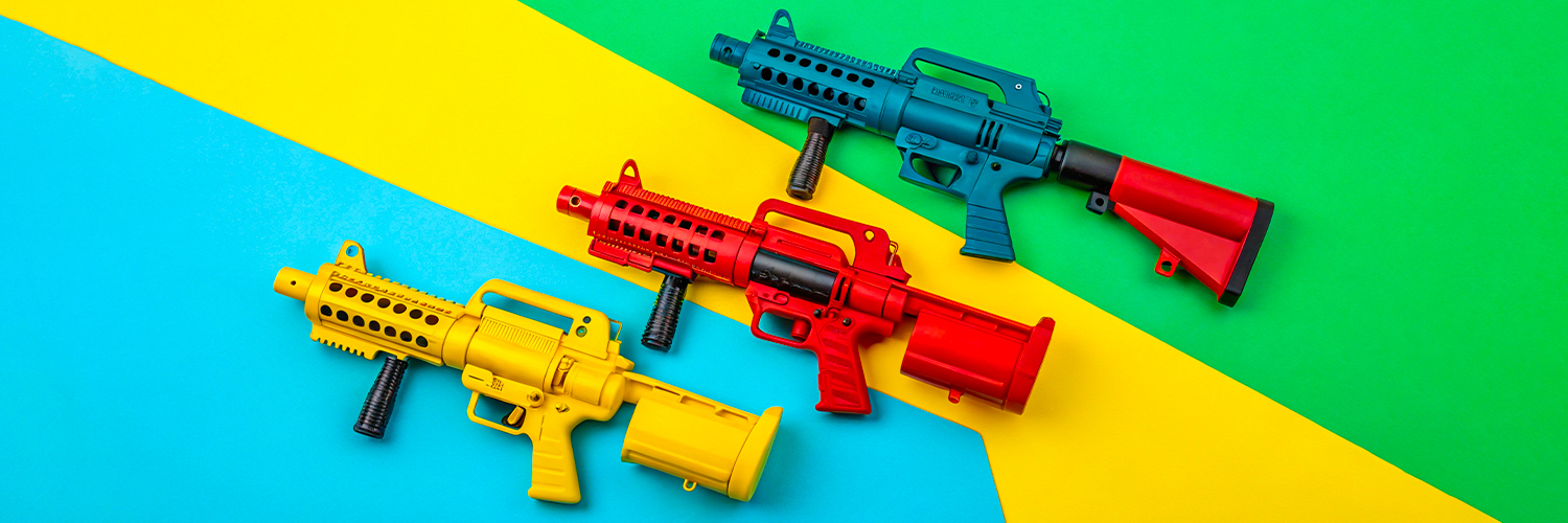 Помпова зброя для дітей у DiRo: активні ігри та безмежна уява