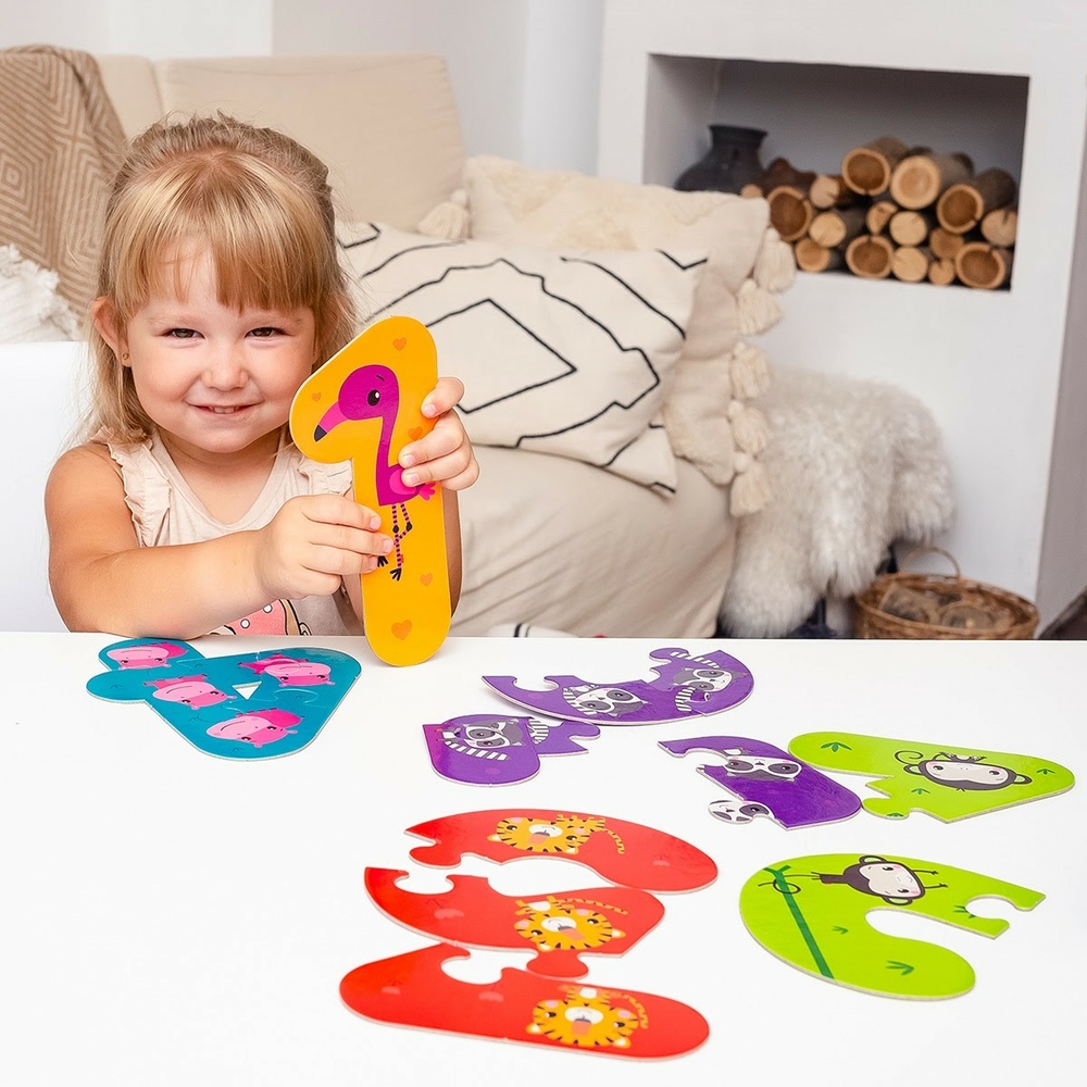 Фото, Видеообзоры максі пазли «fisher-price. мої перші цифри» vt1711-07