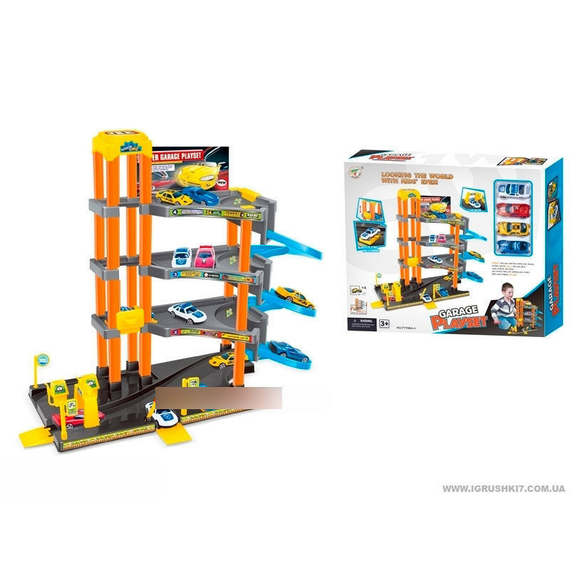 Гараж Р 7788 А-4 (18) 4 этажа, 4 машинки, лифт, в коробк