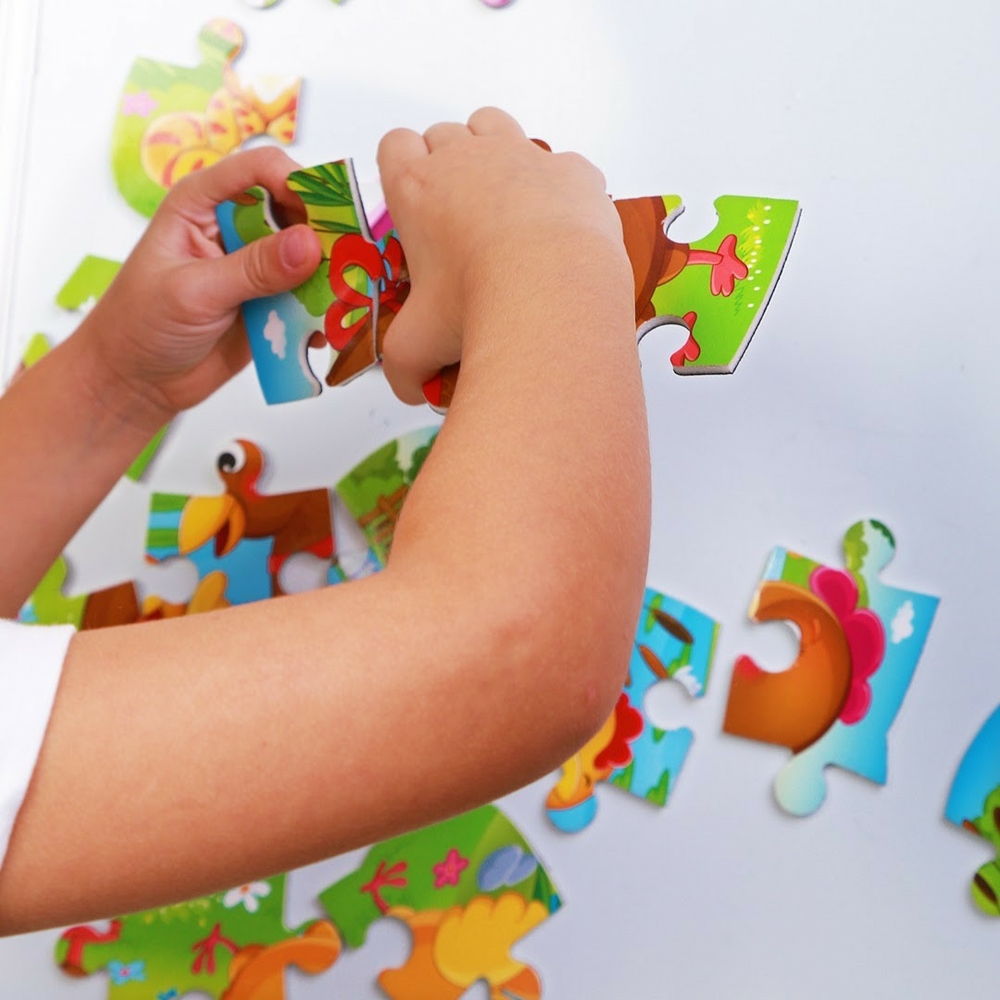 Фото, Видеообзоры пазли на магніті а5 "курочка та курча" vt3205-78