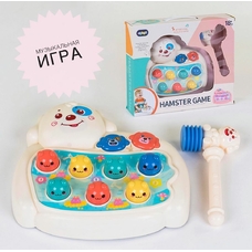 Музична гра "Спіймай хомяка" 668-60 світ., звук, в кор