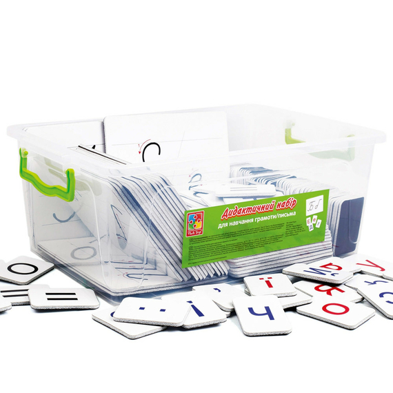 Набір магнітів для навчання грамоти/письма VT5555-01