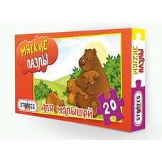 Пазли 255-11 (12шт) Стратег, м'які, 