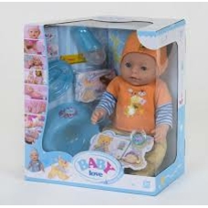 Пупс функціональний BL034E 8функцій,з аксесуарами, в кор.