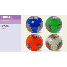 Мяч футбол FB0415 (60шт)PVC 320г, 4 цвета