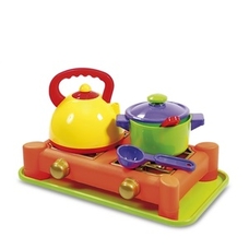 Набір посуду з газовою плиткою  (5 предметів)