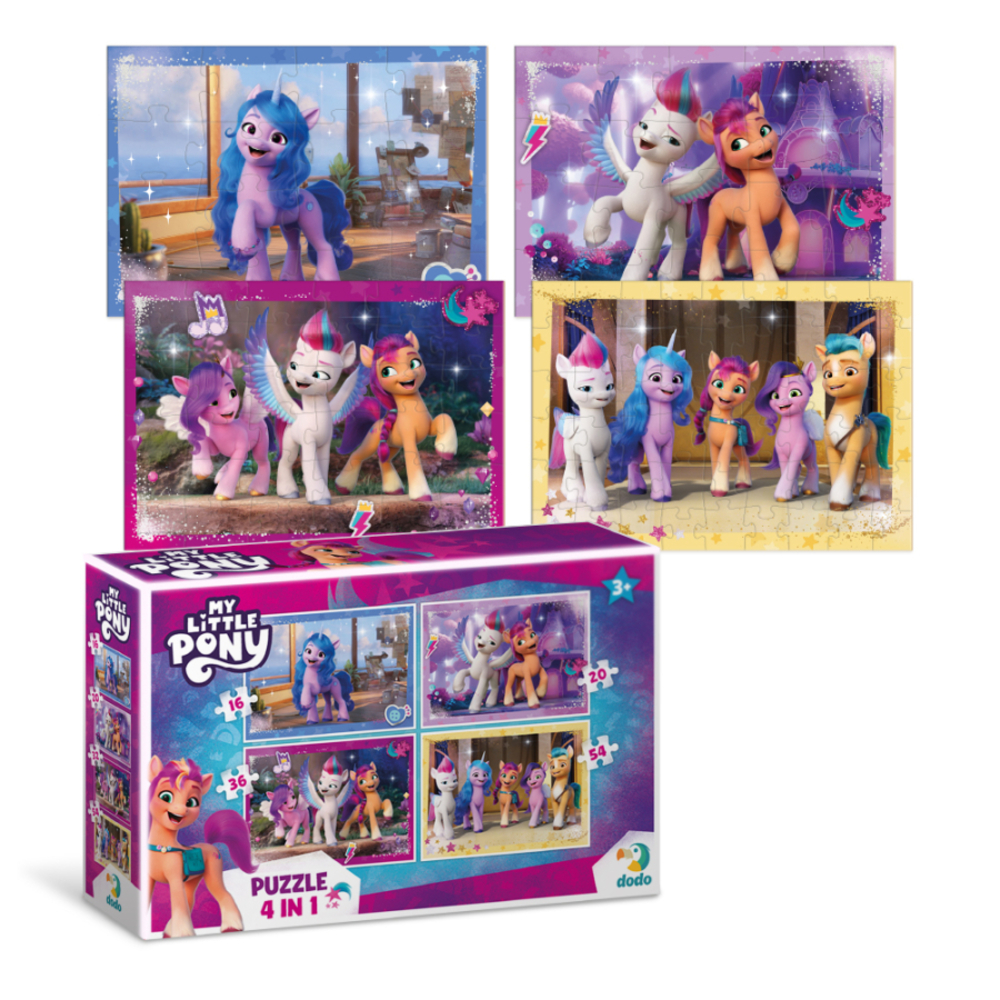 Фото, Видеообзоры пазл 4в1 dodo my little pony нове покоління