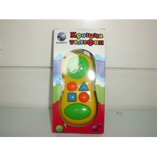 Телефон 726067 R/DS 256 (168шт) 4 вида, муз, на бат-ке, в кор-ке, 9-18-4см