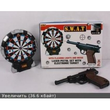 Пістолет XZ-H31 / 32 (48шт / 2) 2 види, звук, в коробці 35 * 24 * 4см