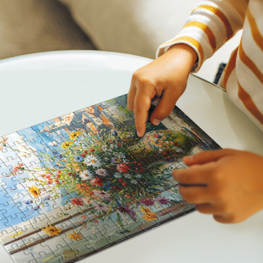 Фото, Видеообзоры пазл dodo ботаніка квіти у вазі