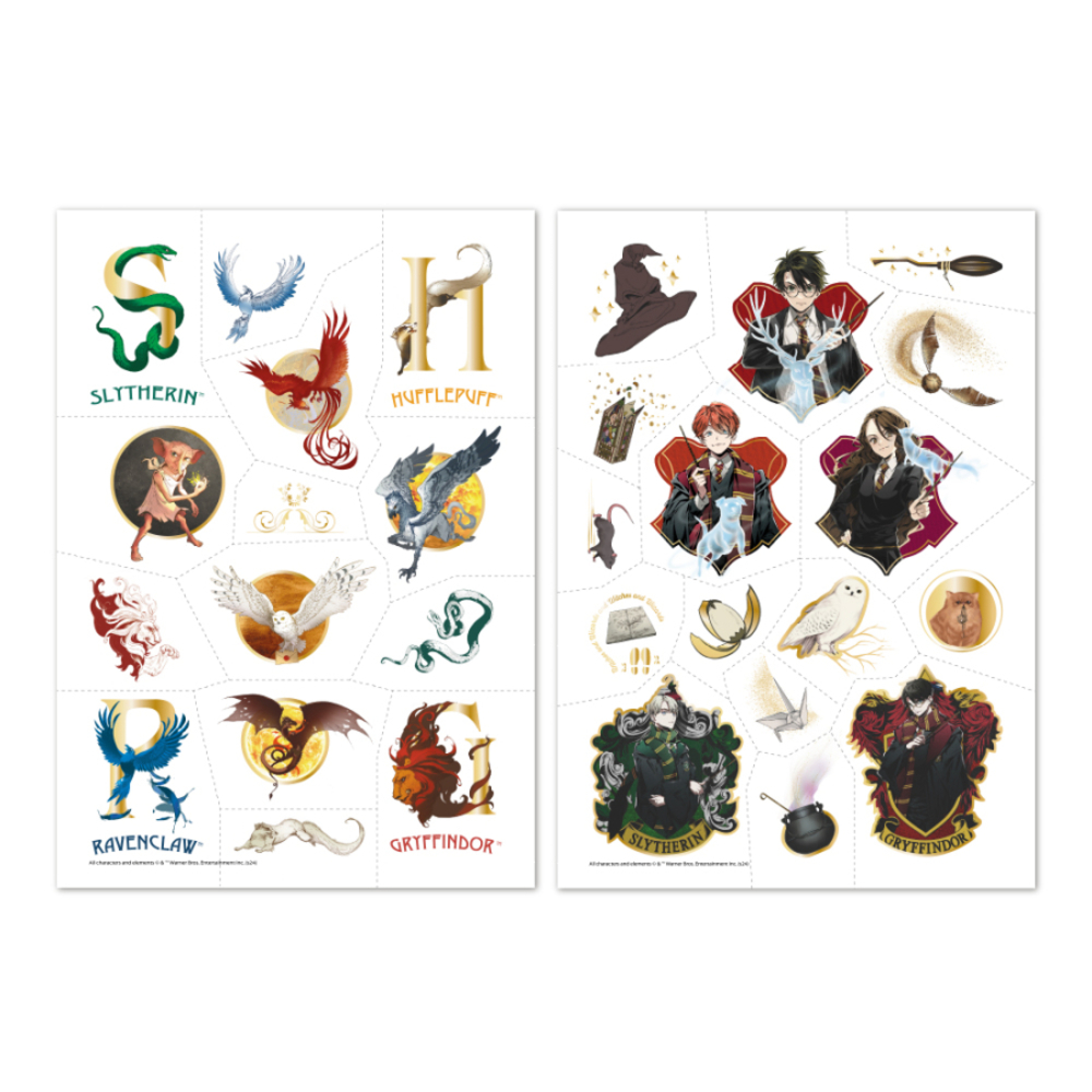 Фото, Видеообзоры набір дитячих тимчасових татуювань dodo harry potter