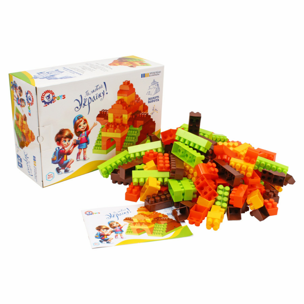 Фото, Відеоогляди іграшка "конструктор технок" – «золоті ворота», арт.0372