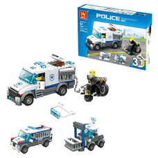 Конструктор поліцейський автомобіль 51012