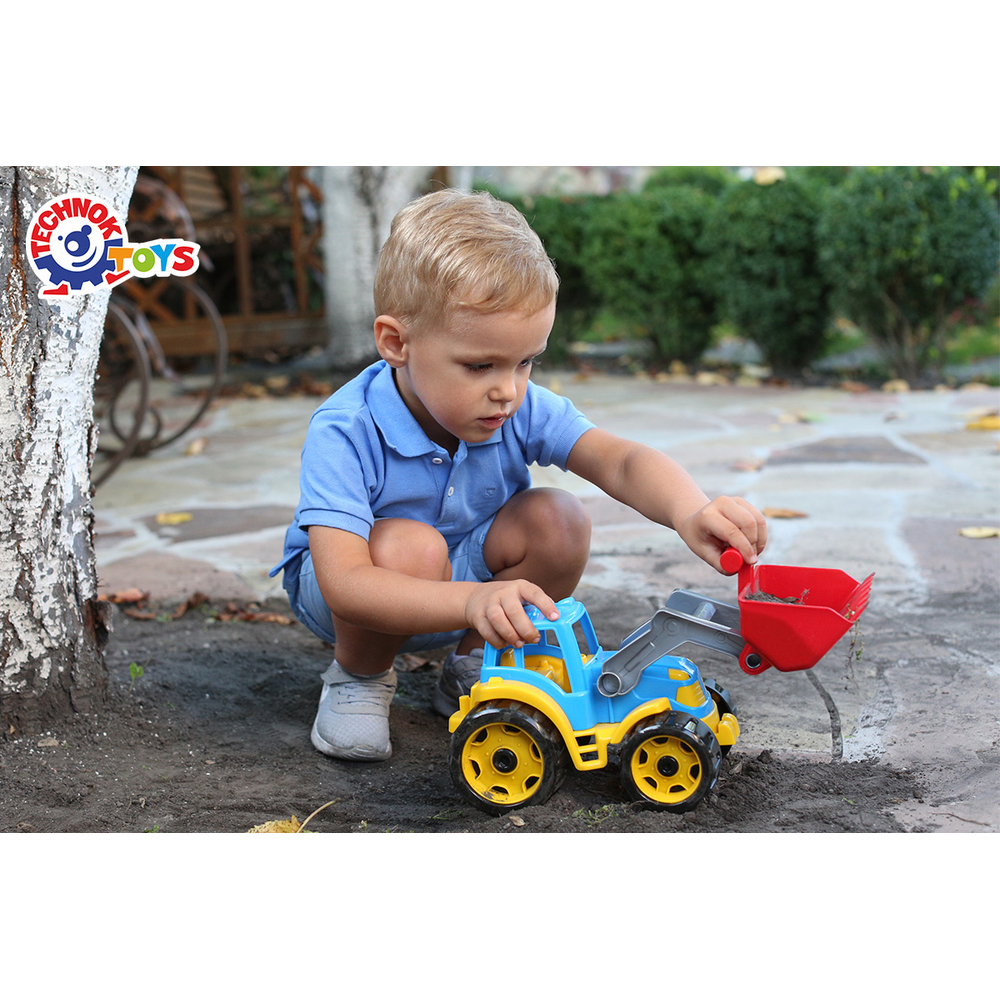 Фото, Видеообзоры іграшка "трактор технок", арт.1721