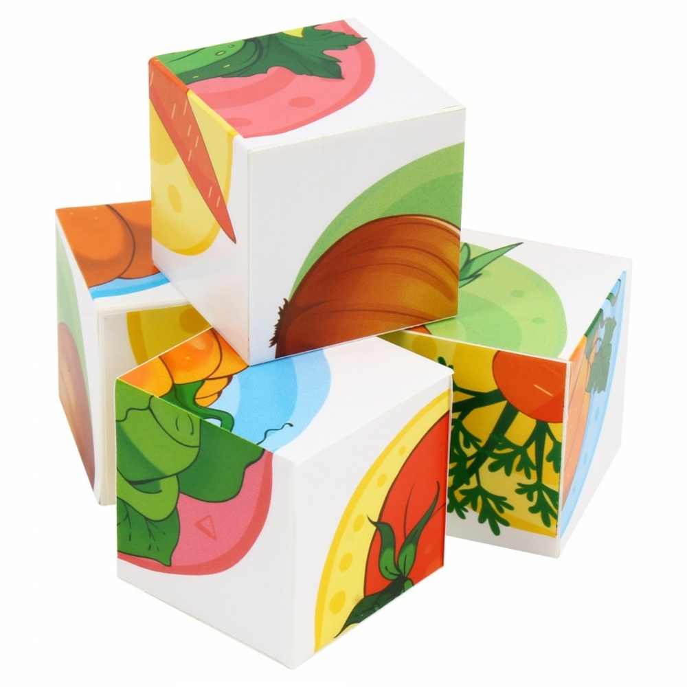 Фото, Відеоогляди іграшка кубики "овочі технок", арт.1349