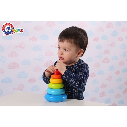 Фото, Відеоогляди іграшка "пірамідка технок", арт.6863