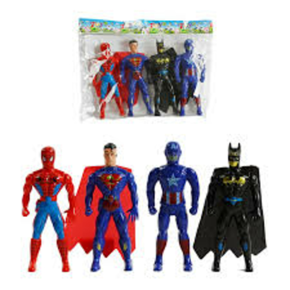 Герої 5888-35 (288/2) 4 штуки, підсвічування, у пакеті
