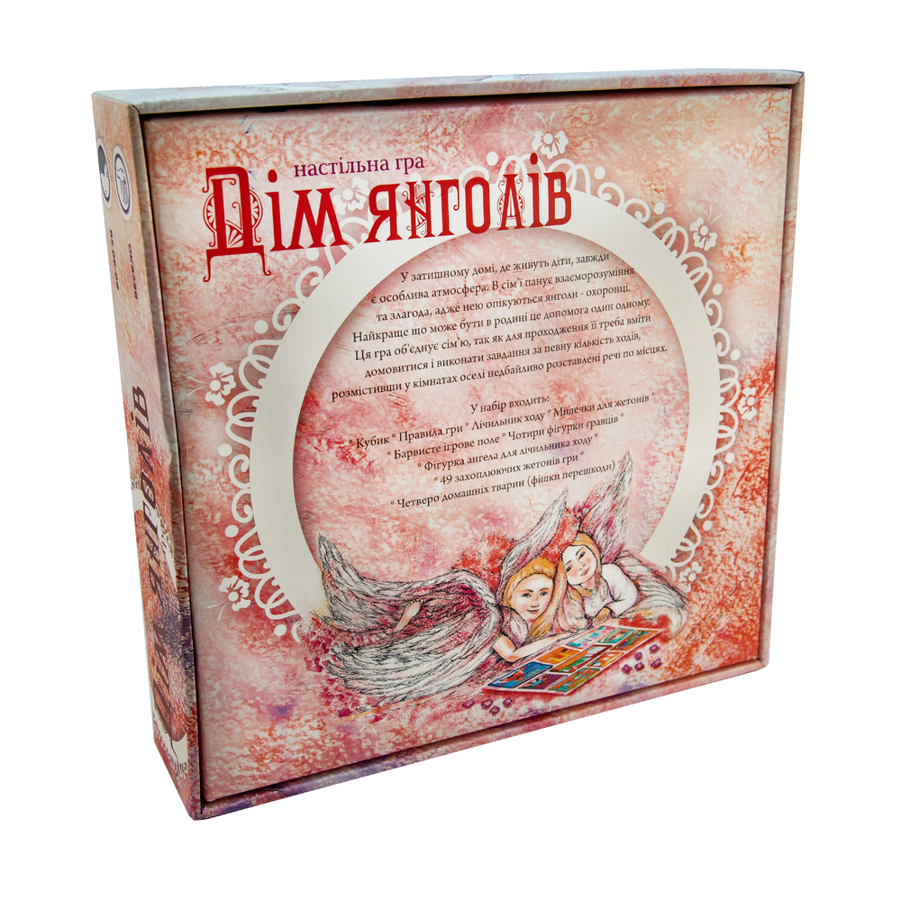 Фото, Відеоогляди настільна гра strateg дім янголів українською мовою (30101)