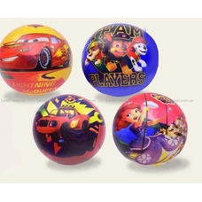 М'яч гумовий TT17019 (300шт) 9 '' 60 грам 5 видів
