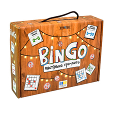 Настільна гра Strateg Лото BinGo українською мовою (30757) Настільна гра Strateg Лото BinGo українською мовою (30757)