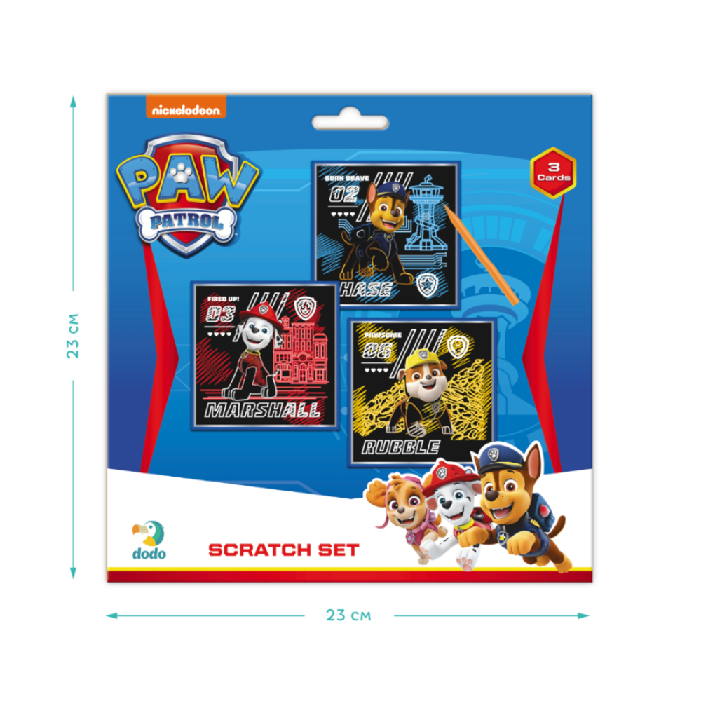 Фото, Видеообзоры набір гравюр dodo paw patrol друзі