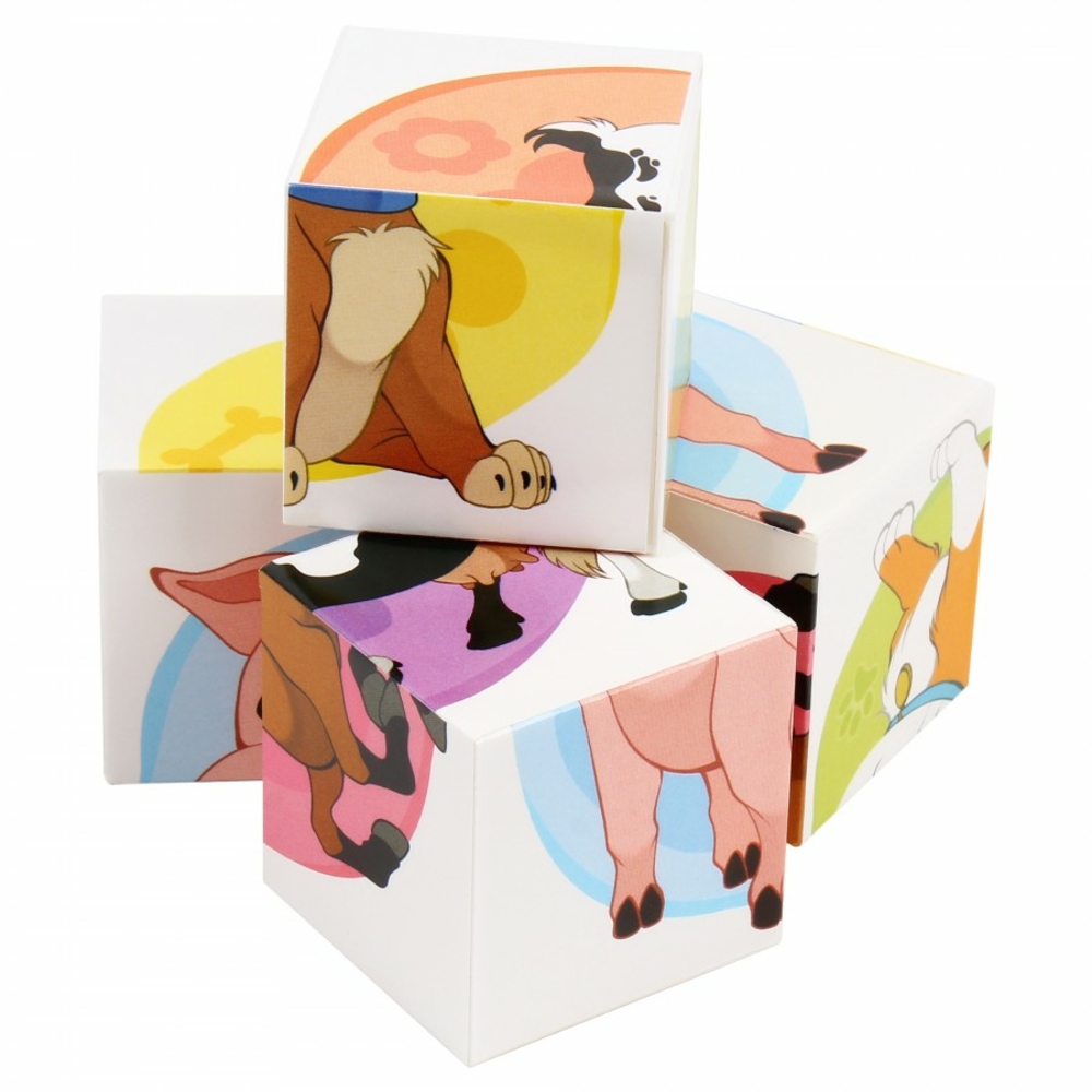 Фото, Видеообзоры іграшка кубики "свійські тварини технок", арт.1837