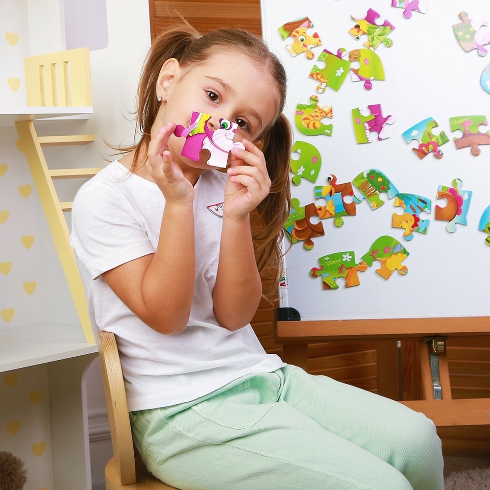 Фото, Видеообзоры пазли на магніті а5 "котики" vt3205-73