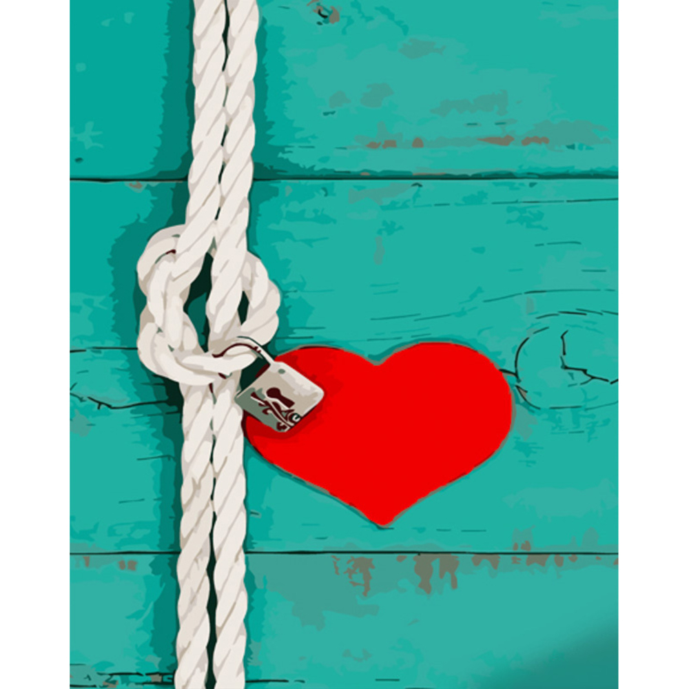 Фото, Відеоогляди картина за номерами strateg преміум замок кохання з лаком розміром 40х50 см (gs1046)