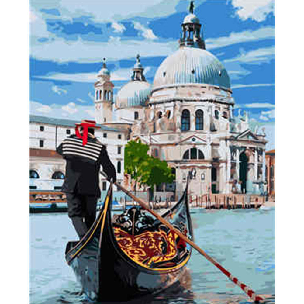 Фото, Відеоогляди картина за номерами strateg преміум прогулянка водою з лаком розміром 40х50 см va-1826