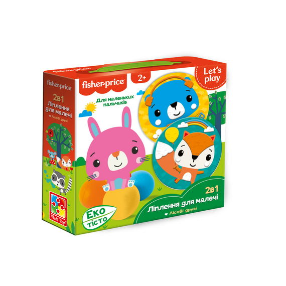 Набір для творчості з екотістом Fisher Price «Лісові друзі» VT4502-04