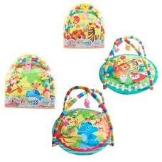 Коврик 550-21-22 (18шт) дуга підвіски погремушки в сумці 60-65-5см