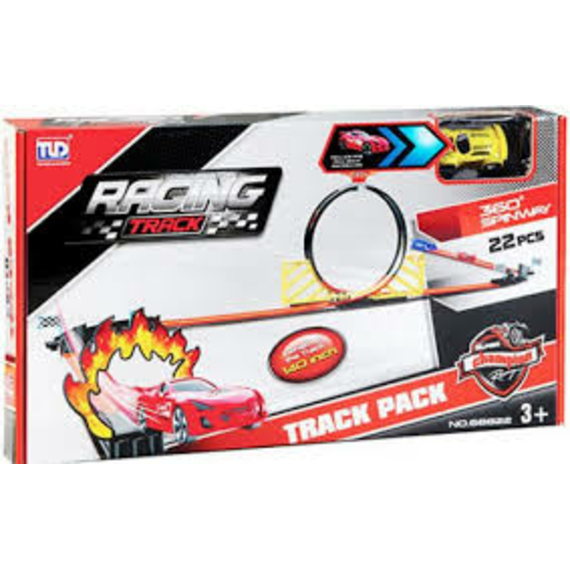 Трек 68822 140 дюймів 22 дет машинка в кор