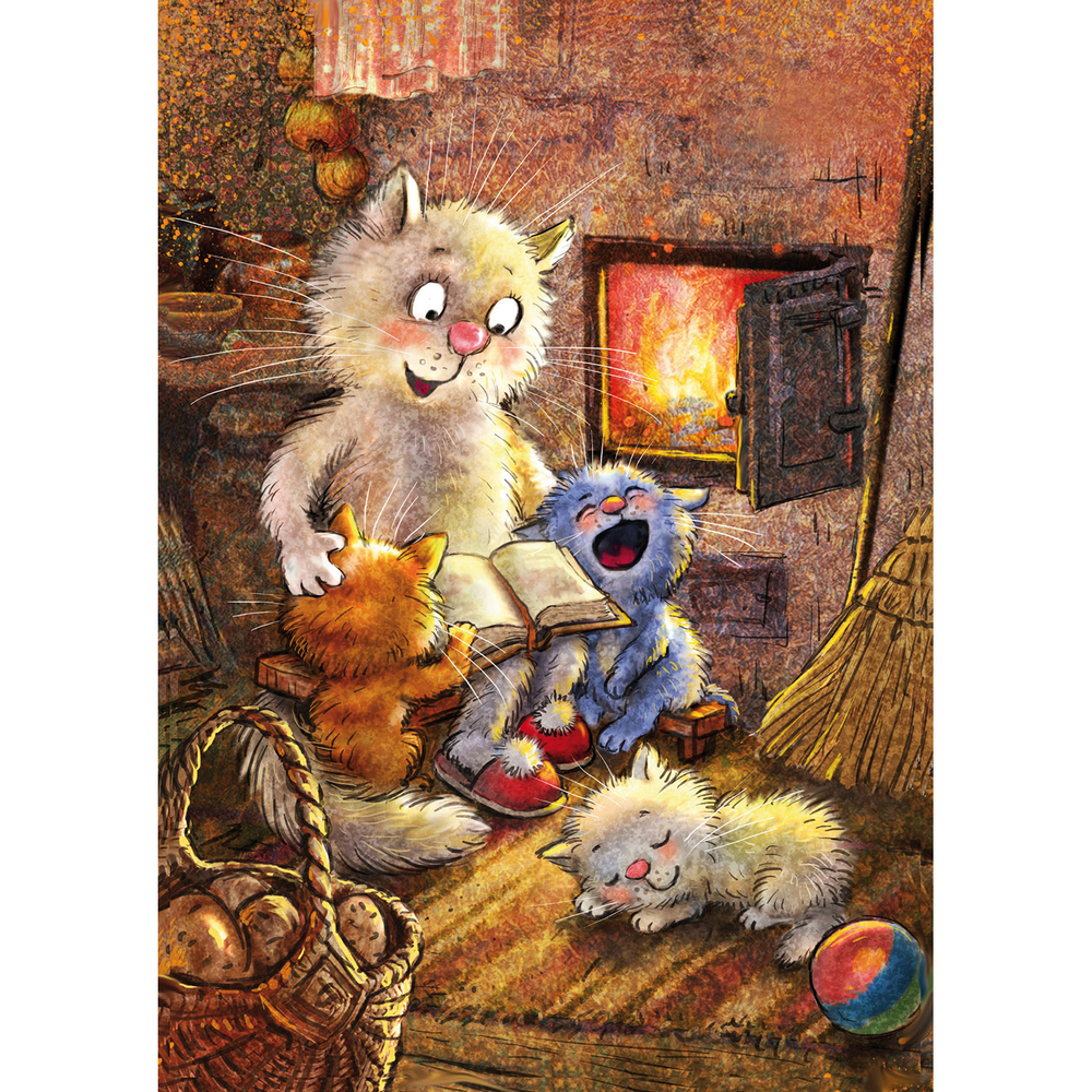 Фото, Відеоогляди картина за номерами strateg преміум вечір в теплі з лаком розміром 30х40 см ss-6398