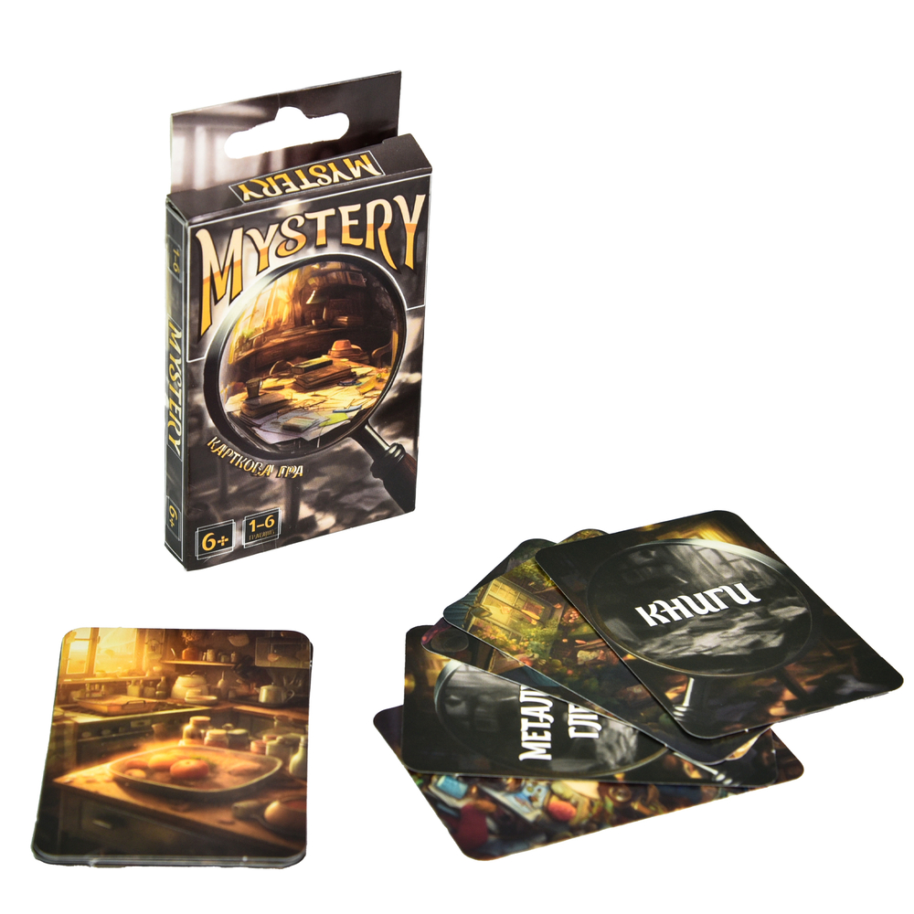 Фото, Відеоогляди карткова гра strateg mystery розважальна українською мовою (30393)