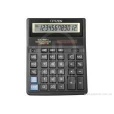 Калькулятор SDC-888T (3,5*15,7*20см) чорний в кор.(90)