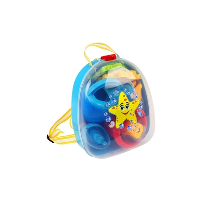 Фото, Відеоогляди іграшка "набір для гри з піском у рюкзаку технок", арт.8881