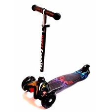 Самокат SCOOTER MINI PRINT Чорна блискавка