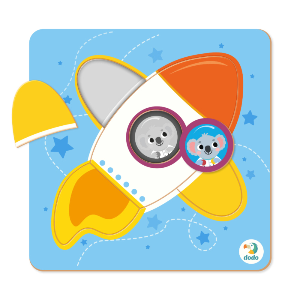 Фото, Видеообзоры пазл-сортер dodo ракета