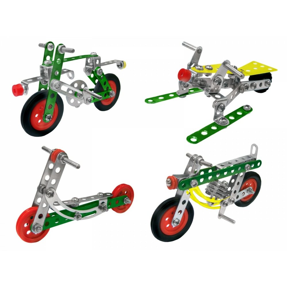 Фото, Відеоогляди конструктор металевий "мототранспорт технок", арт.1394