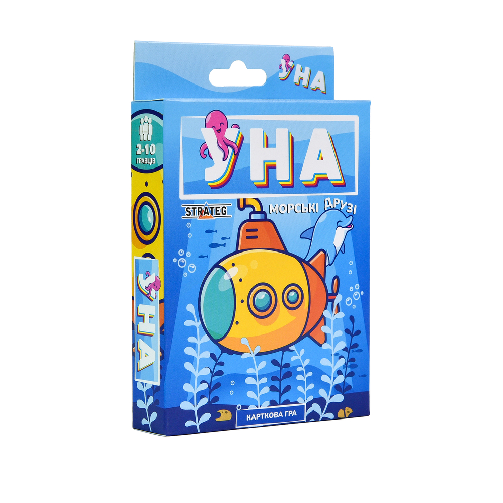 Фото, Видеообзоры настільна гра strateg уна морські друзі карткова українською мовою (30449)