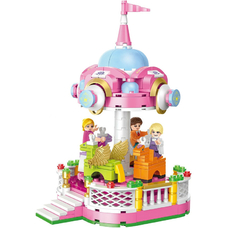 Конструктор COGO Girls 4566 (карусель) 430 деталей