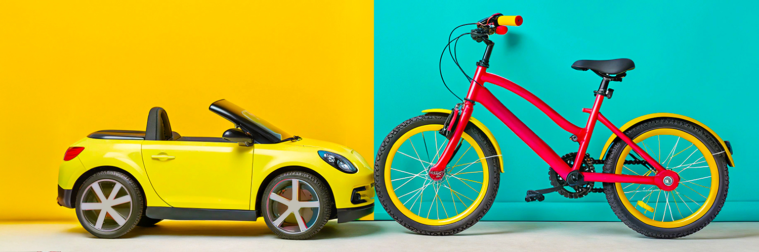 Дитячий транспорт у DiRo: радість руху та активного дозвілля