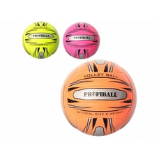 М'яч волейбольний PROFIBALL 1101ABC (30шт) офіц.размер, ПУ, 2 шари, 18 панелей, 250-270г, 3 кольори,